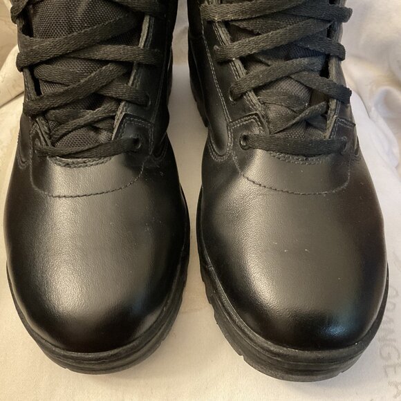 MAGNUM 3D2 STEALTH LEATHER BLACK CAMBRELLE COMFORT LINING MILITARY BOOTS 11.5 Sz - Picture 2 of 15